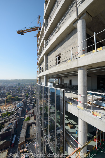 tour des finances à Liège